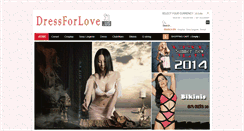 Desktop Screenshot of dressforlove.us