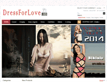 Tablet Screenshot of dressforlove.us